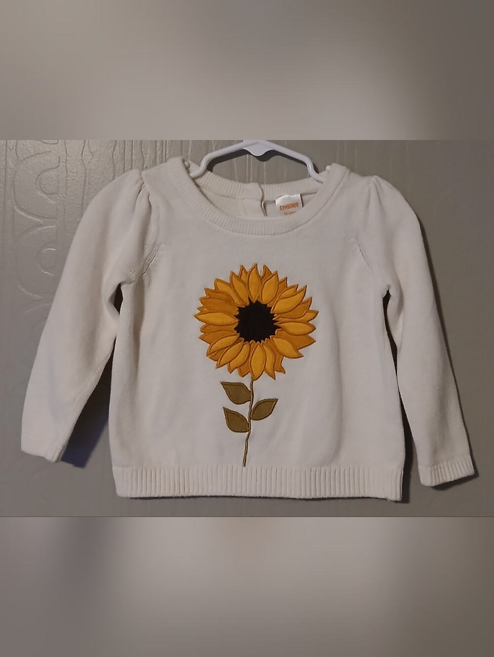 Gymboree Autumn Harvest Girls 18-24 Months Sunflower Sweater